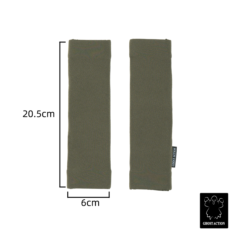 Ghost Action Padded Shoulder Pads FC Style Elastic Band for FSCK Vest 6902