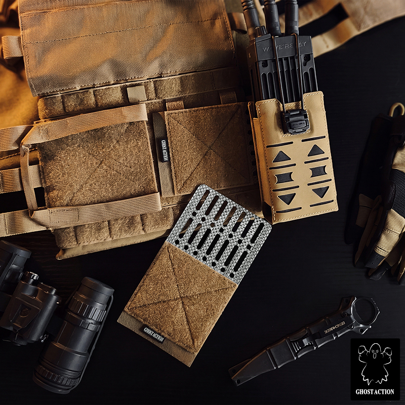 Ghost Action TEGRIS MOLLE Expansion Panel Modular Adapter for Outdoor Vest Belt GA6904