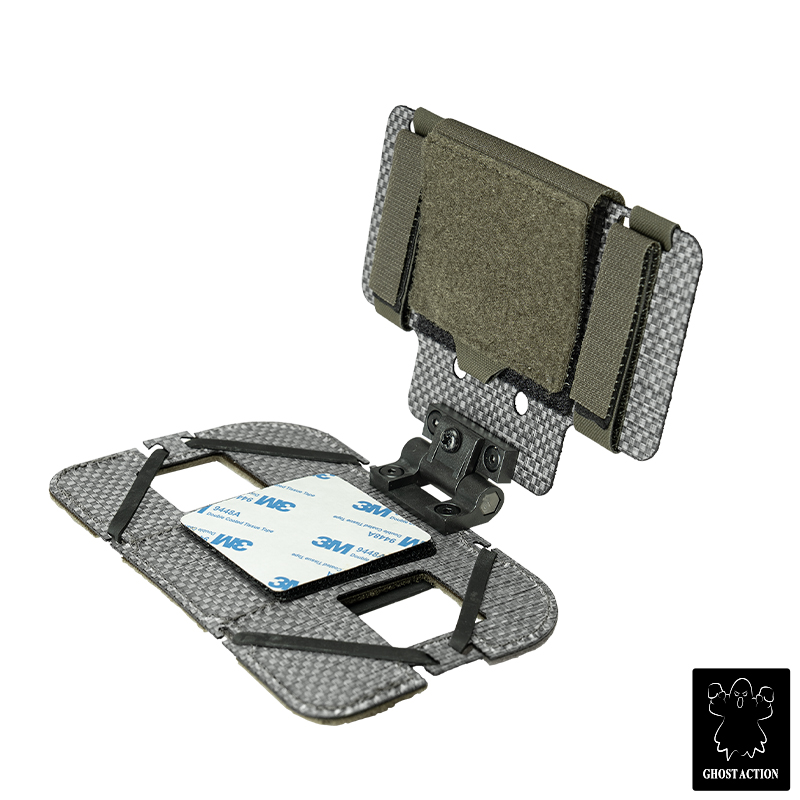 Ghost Action Navigation Panel SS Style Foldable Phone Holder Lightweight MOLLE Mount GA6905