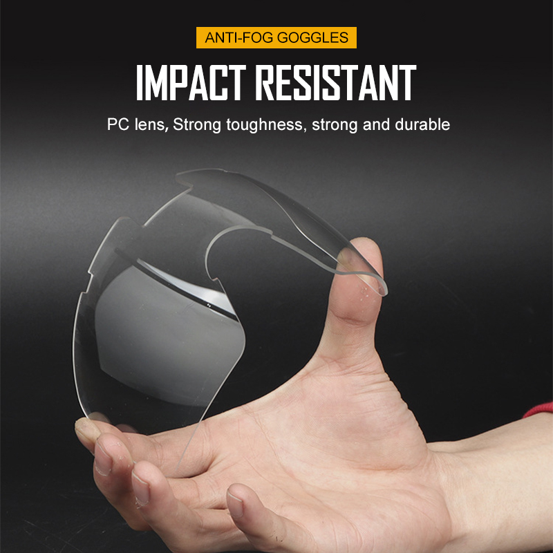 IDOGEAR Tactical Fan Goggle Adjustable Regulator Glasses Set Anti-fog Paintball 6905