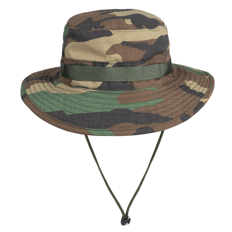 IDOGEAR Wide Brim Boonie Hat with Adjustable Loops Buckle 3620