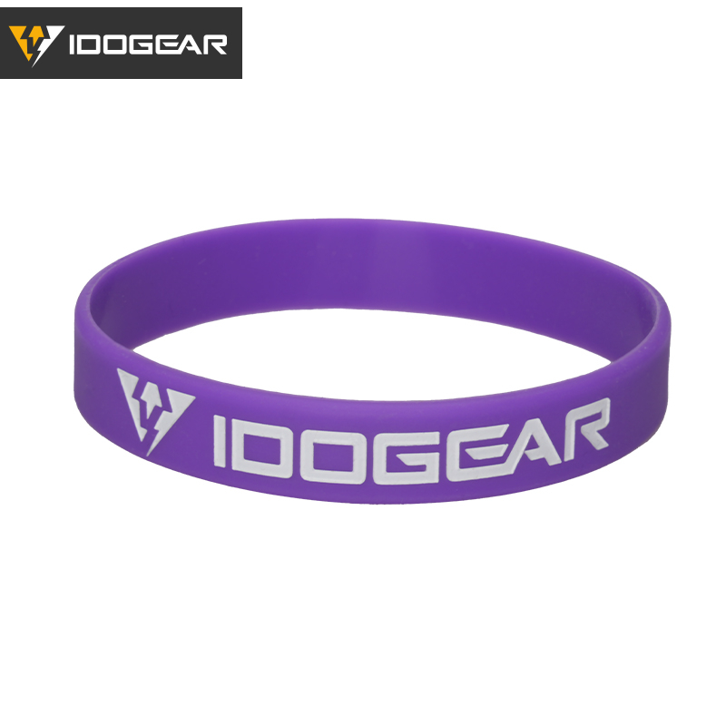 IDOGEAR Tactical Rubber Bracelet 3pcs/set ALL IN Game Prop Morale Marking Tactical Accessories 3904