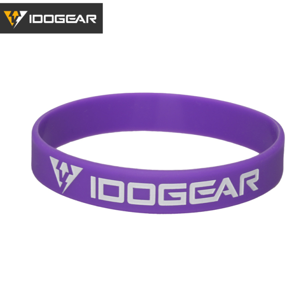 IDOGEAR Tactical Rubber Bracelet 3pcs/set ALL IN Game Prop Morale Marking Tactical Accessories 3904