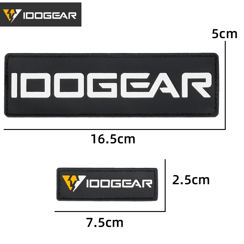 IDOGEAR Tactical Velcro Patch IDOGEAR BRAND LOGO Sticker Military Hiking Patch 3941 3942