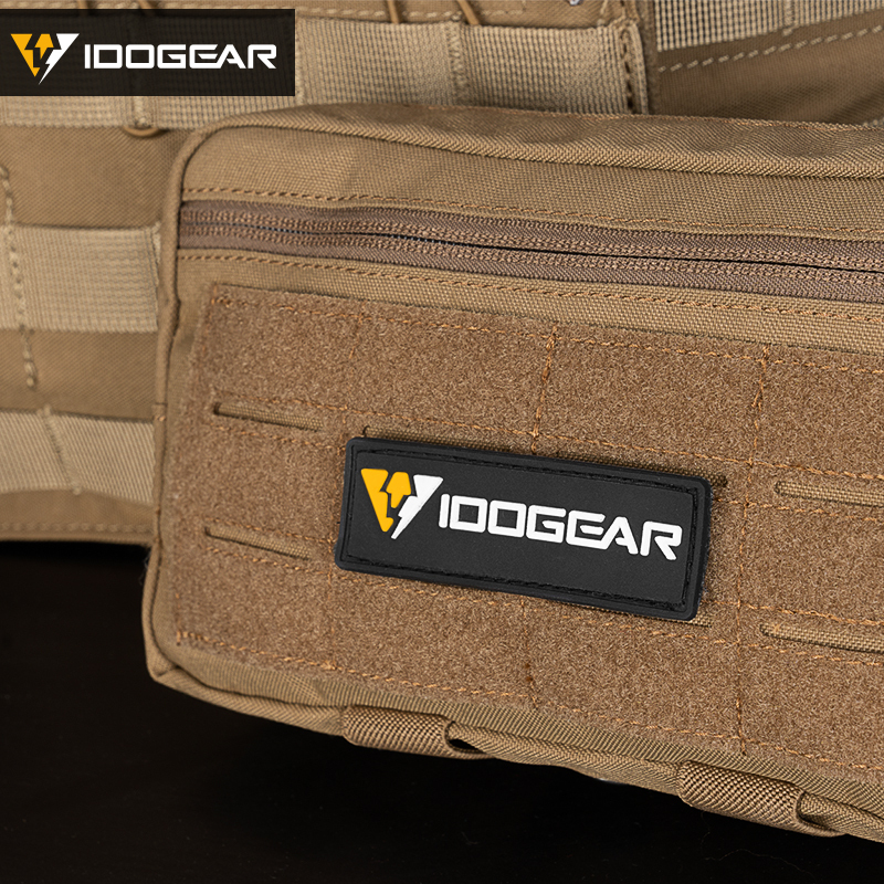 IDOGEAR Tactical Velcro Patch IDOGEAR BRAND LOGO Sticker Military Hiking Patch 3941 3942