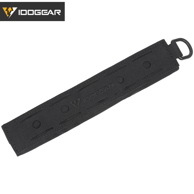 IDOGEAR Tactical Headset Cover with D-Buckle Hanger MOLLE Laser Cut Advanced Headband Modular Cover Fit For All General Earmuffs 3948
