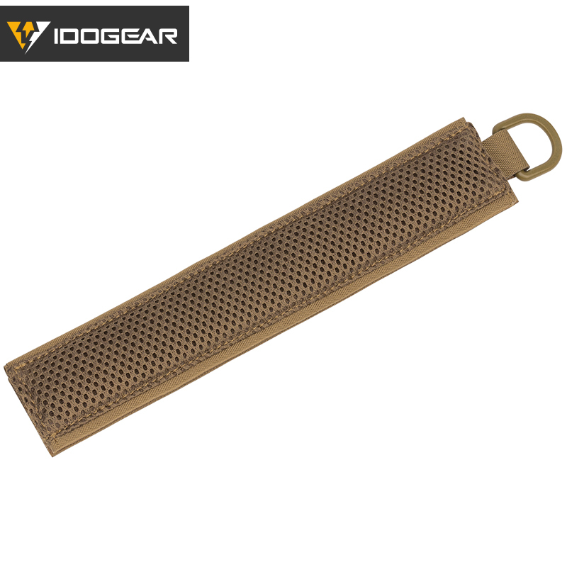 IDOGEAR Tactical Headset Cover with D-Buckle Hanger MOLLE Laser Cut Advanced Headband Modular Cover Fit For All General Earmuffs 3948