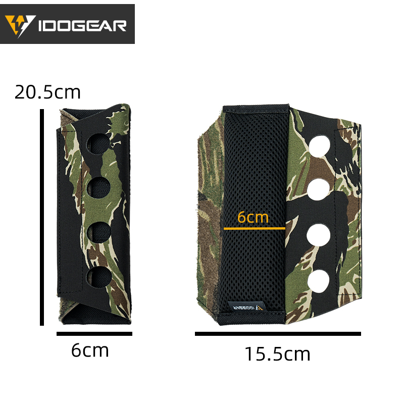 IDOGEAR Tactical Shoulder Cover for Vest Plate Carrier Shoulder Cover Accessories ( a pair) 3949