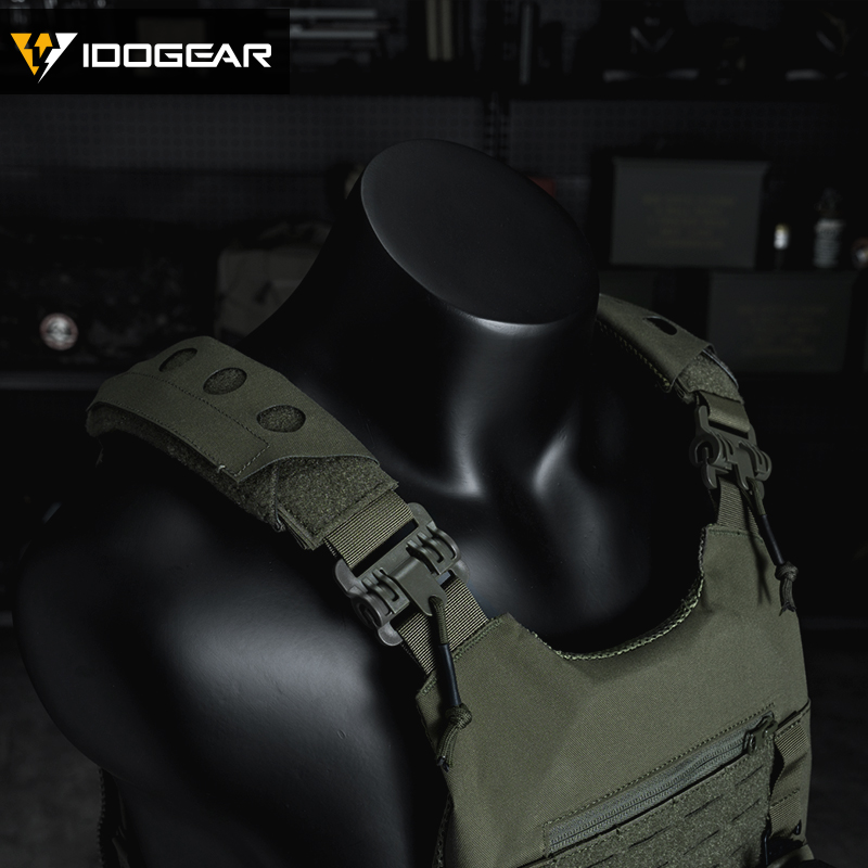 IDOGEAR Tactical Shoulder Cover for Vest Plate Carrier Shoulder Cover Accessories 2PCS 3949