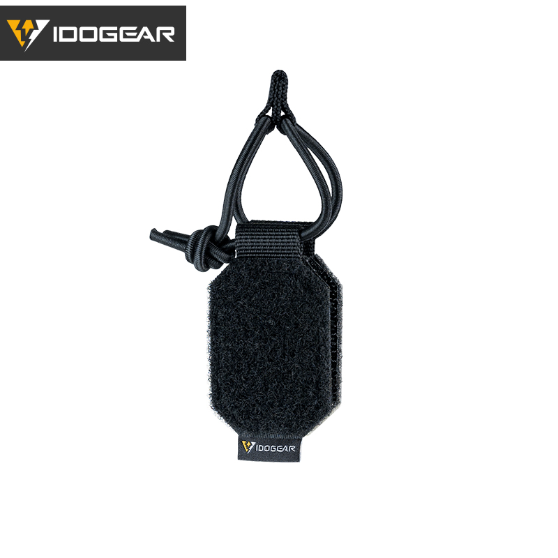 IDOGEAR Tactical Nylon Pull Drawstring Fixing Strap with Elastic Rope 3PCS/set 3956