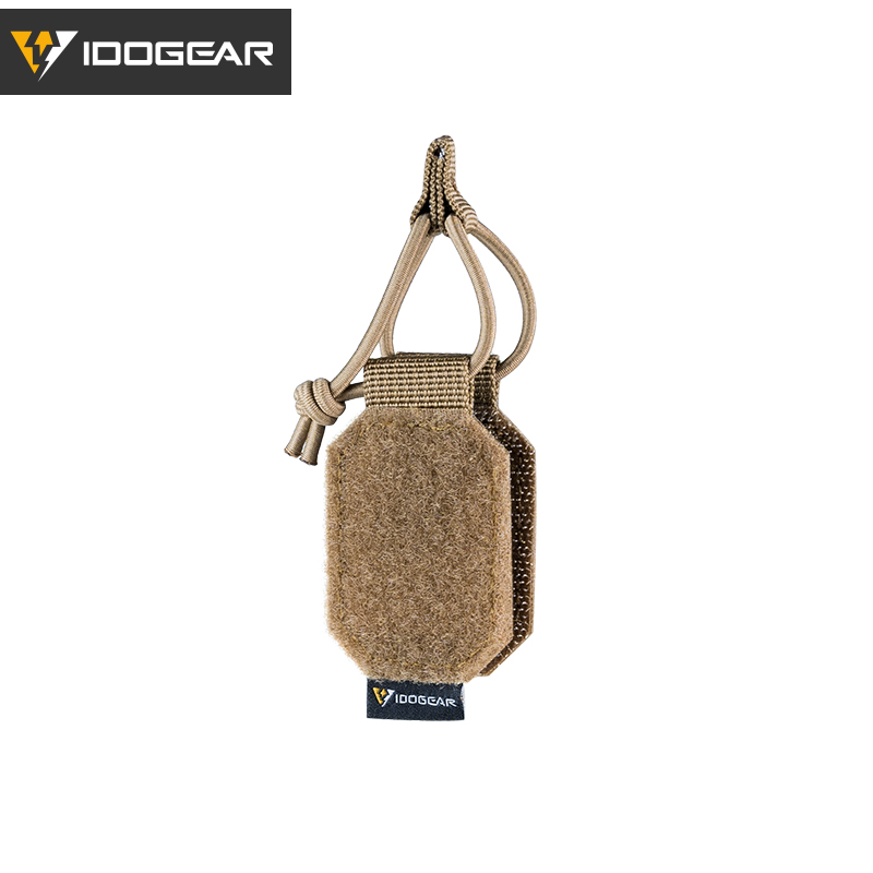 IDOGEAR Tactical Nylon Pull Drawstring Fixing Strap with Elastic Rope 