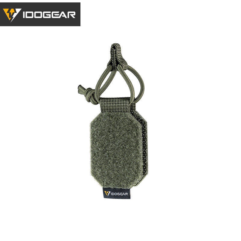 IDOGEAR Tactical Nylon Pull Drawstring Fixing Strap with Elastic Rope 3PCS/set 3956