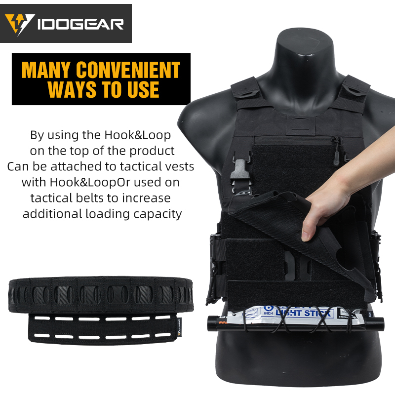 IDOGEAR Tactical Drop Pouch Panel For FERRO Style Bag 3957