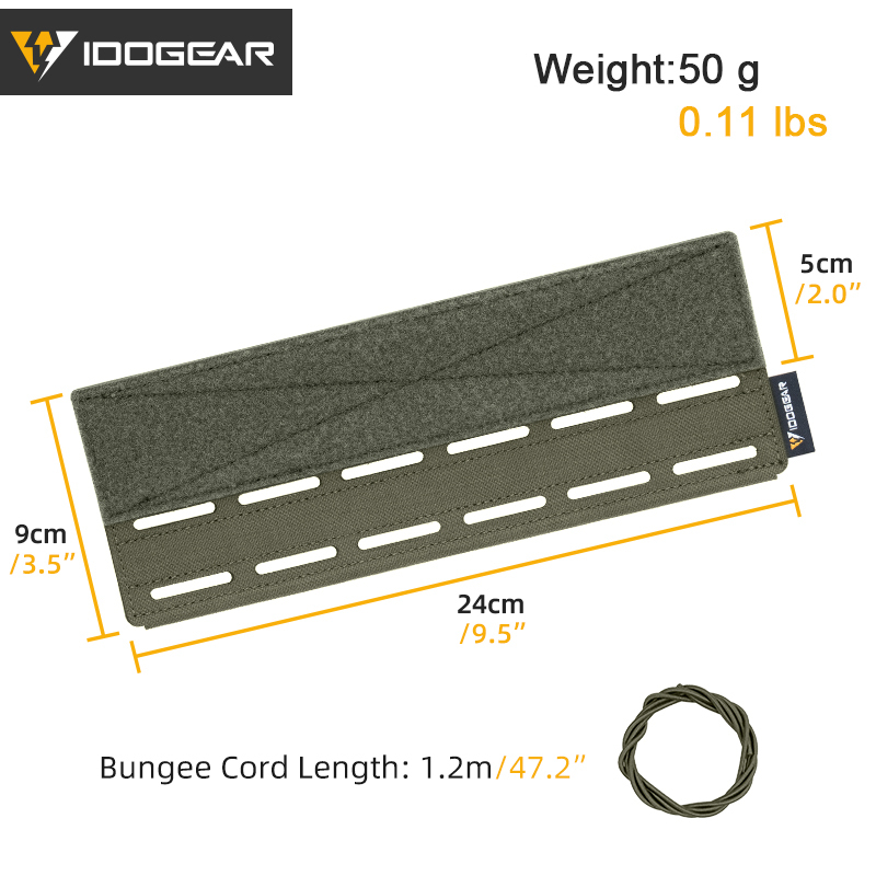 IDOGEAR Tactical Drop Pouch Panel For FERRO Style Bag 3957
