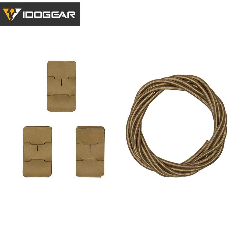 IDOGEAR Tactical Mag Pouch Handle Laser Cut Design 3pcs/set 3959