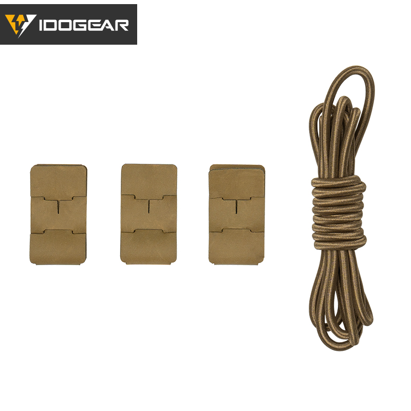 IDOGEAR Tactical Mag Pouch Handle Laser Cut Design 3pcs/set 3959