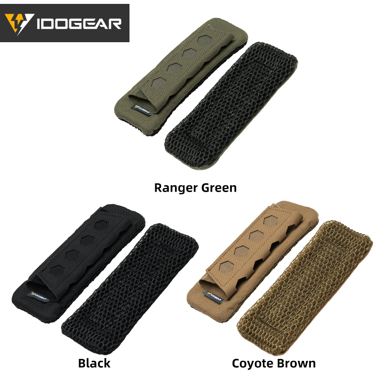 IDOGEAR Tactical 3D Shoulder Pads Shock-absorbing Laser Cut For Tactical Vest 3960