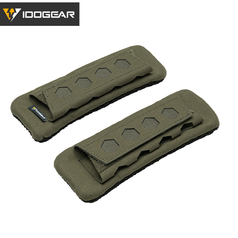 IDOGEAR Tactical 3D Shoulder Pads Shock-absorbing Laser Cut For Tactical Vest 3960