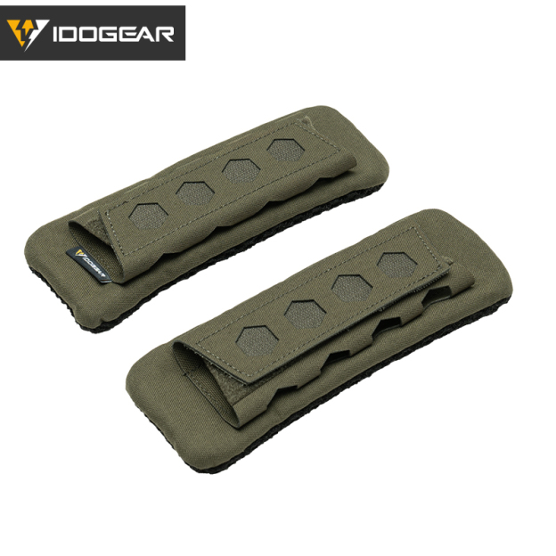 IDOGEAR Tactical 3D Shoulder Pads Shock-absorbing Laser Cut For Tactical Vest 3960