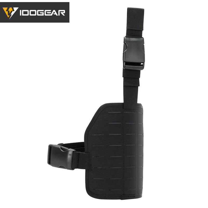 IDOGEAR Tactical Thigh MOLLE Panel for Belt Multi-function Expansion Panel Lightweight Adjustable Tactical Accessory 3961