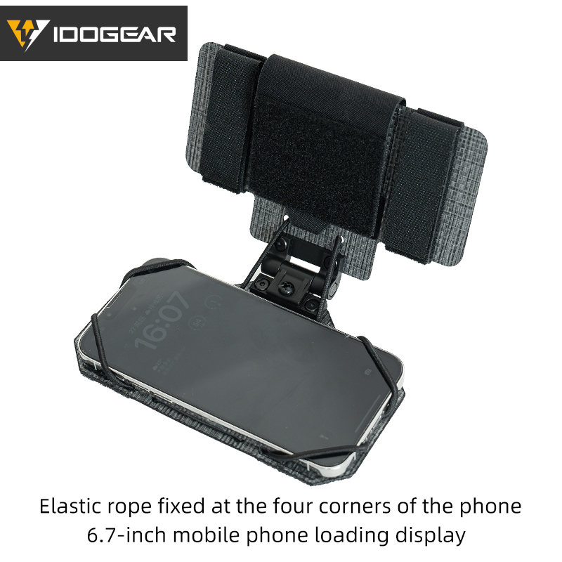 IDOGEAR Tactical Navigation Board Tegris Phone Case Phone Holder Adjustable Buckle 3962