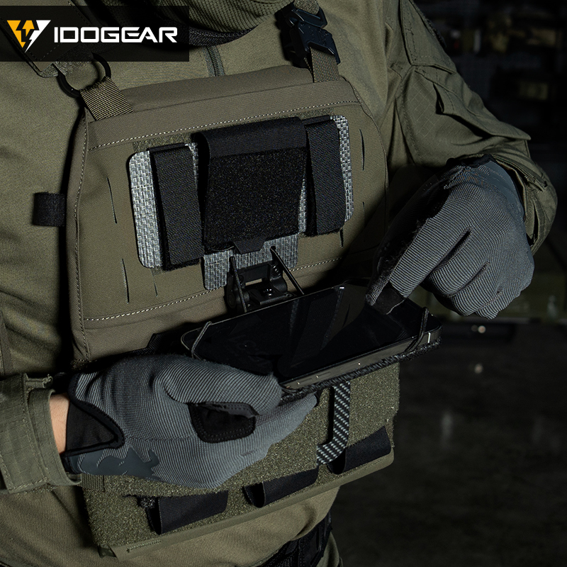 IDOGEAR Tactical Navigation Board Tegris Phone Case Phone Holder Adjustable Buckle 3962