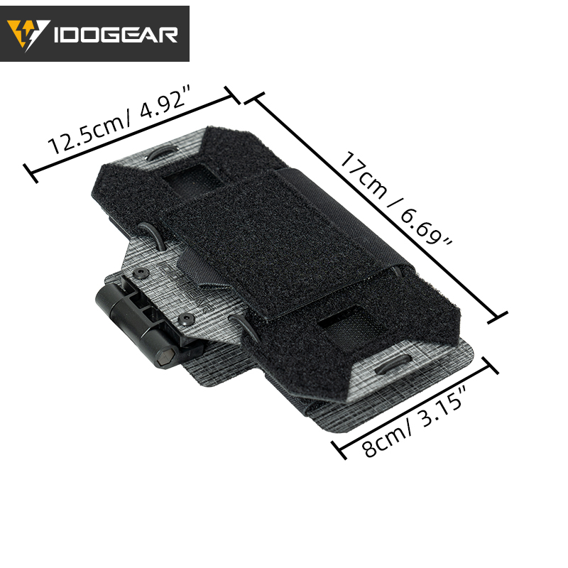 IDOGEAR Tactical Navigation Board Tegris Phone Case Phone Holder Adjustable Buckle 3962