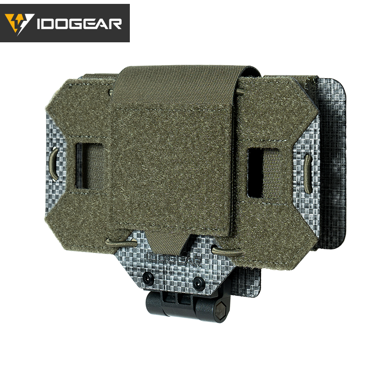 IDOGEAR Tactical Navigation Board Tegris Phone Case Phone Holder Adjustable Buckle 3962