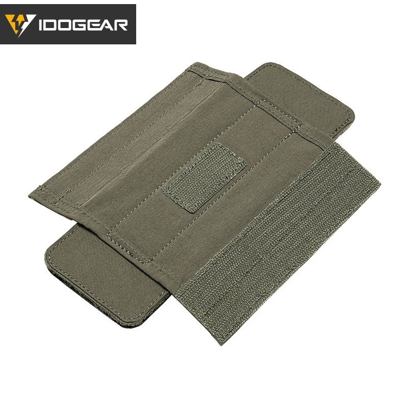IDOGEAR Shoulder Pads 2 Pack Hook‑and‑Loop Detachable Breathable Cushion for Vest Shoulder Straps AC3963