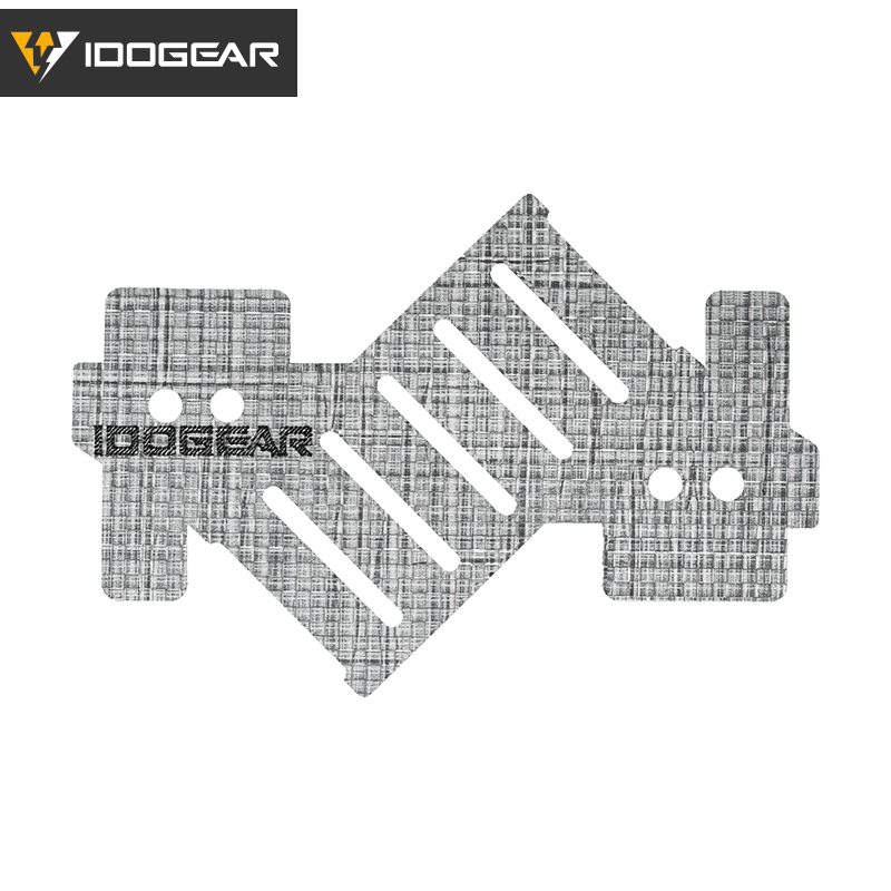 IDOGEAR TEGRIS 45° MOLLE Adapter Plate Lightweight Multi-Mount Board for Belt & Vest Outdoor Gear Accessory 3965