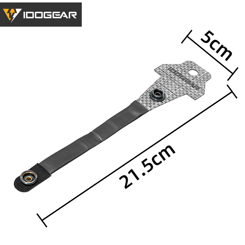 IDOGEAR TEGRIS Belt Shark Hanging Loop Lightweight Sturdy Outdoor Belt Accessories 3966
