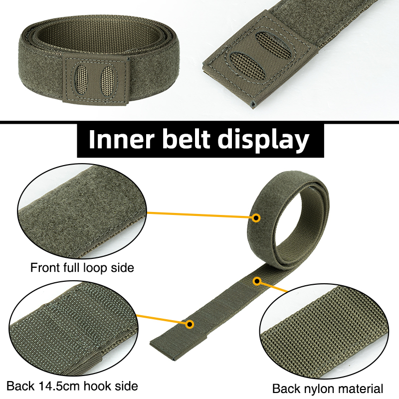 IDOGEAR Tactica Belts 2" Quick Release Molle EDC Sport Belt 3431