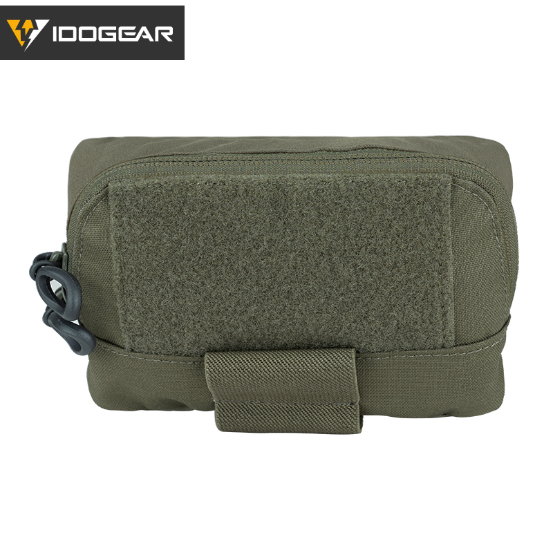 IDOGEAR Tactical Vest with Drop Pouch, Chest Pouch and Triple Mag Pouch Quick Release Laser Cut Combat Vest Set