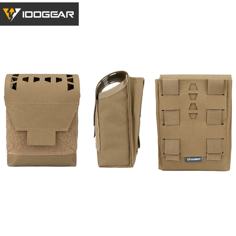 IDOGEAR Tactical Sundries Pouch SS STYLE JSTA Tool Pouch With Back insert Mag Pouch MOLLE Multicam Multi-Function Pouch 35104-IDOGEAR INDUSTRIAL