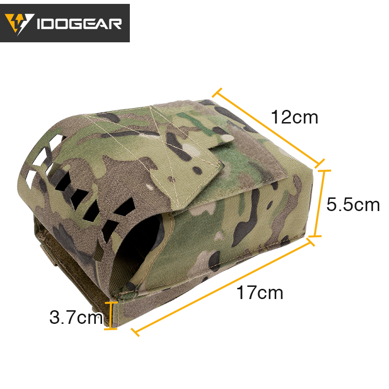 IDOGEAR Tactical Sundries Pouch SS STYLE JSTA Tool Pouch With Back insert Mag Pouch MOLLE Multicam Multi-Function Pouch 35104-IDOGEAR INDUSTRIAL