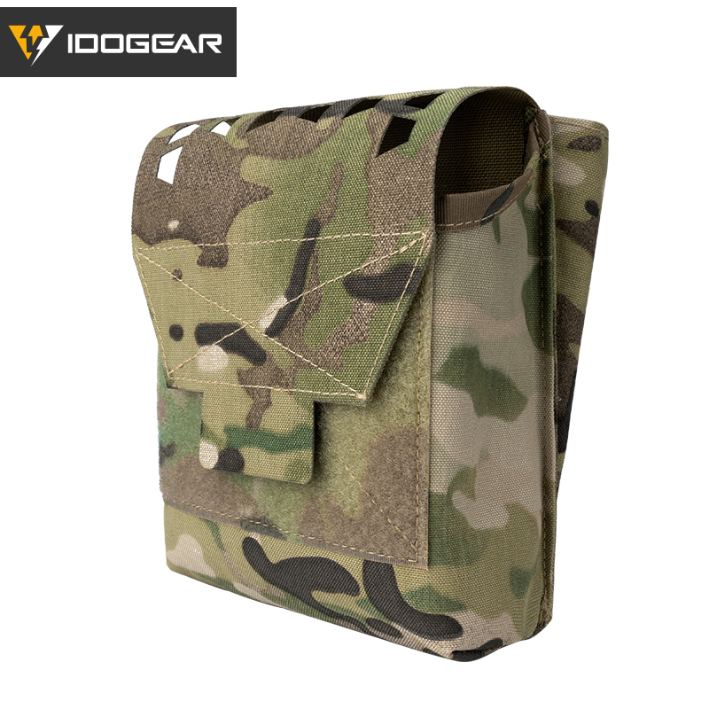 Pochette Tactique MOLLE Pour Lampe Torche - Compatible Gilet, Ceinture, Sac à Dos