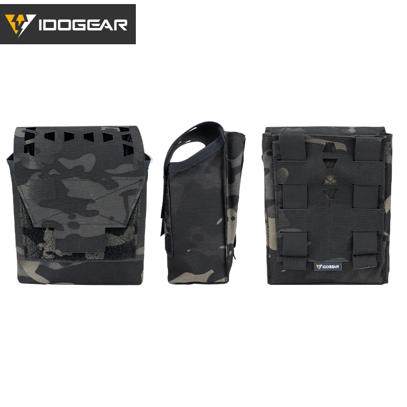 IDOGEAR Tactical Sundries Pouch SS STYLE JSTA Tool Pouch With Back insert Mag Pouch MOLLE Multicam Multi-Function Pouch 35104-IDOGEAR INDUSTRIAL