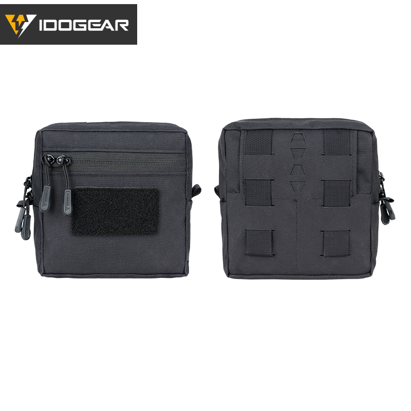 IDOGEAR Tactical Square MOLLE Pouch General Purpose GP Bag 35105