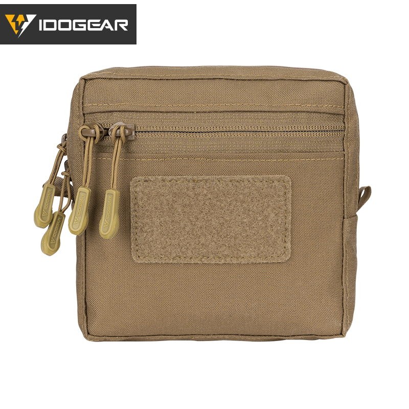 IDOGEAR Tactical Square MOLLE Pouch General Purpose GP Bag 35105