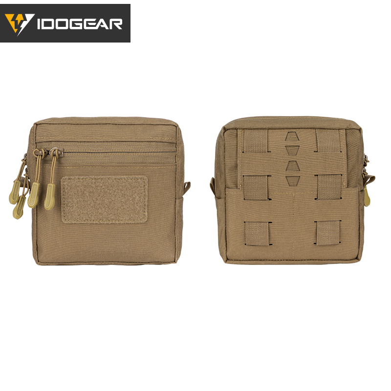 IDOGEAR Tactical Square MOLLE Pouch General Purpose GP Bag 35105