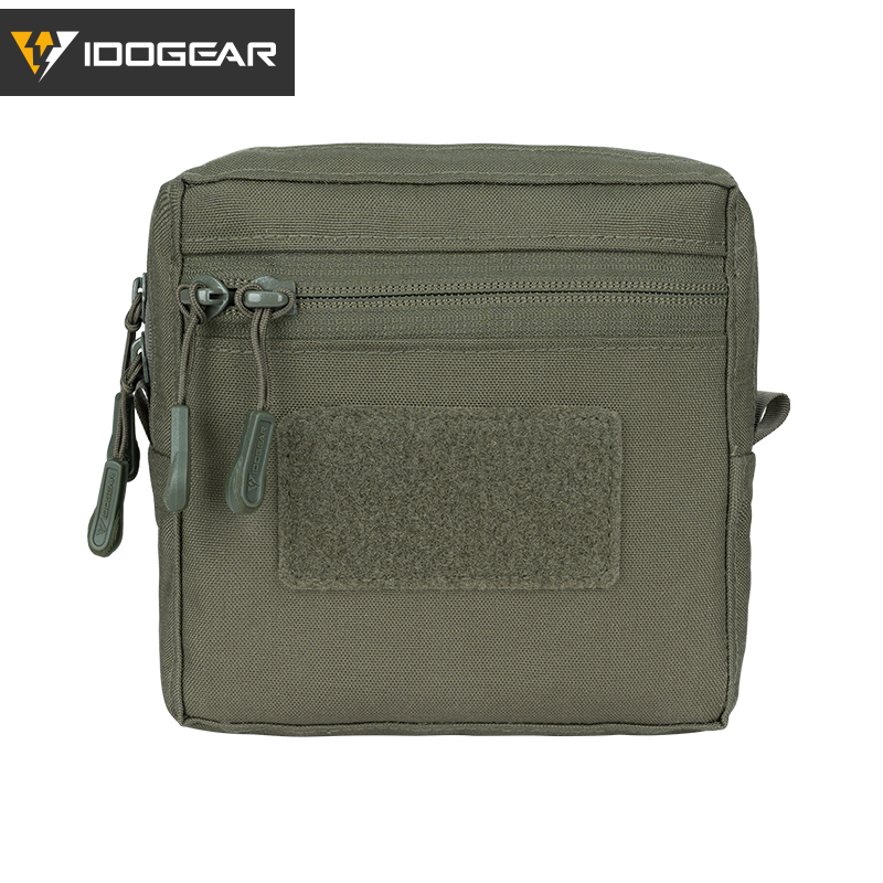 IDOGEAR Tactical Square MOLLE Pouch General Purpose GP Bag 35105