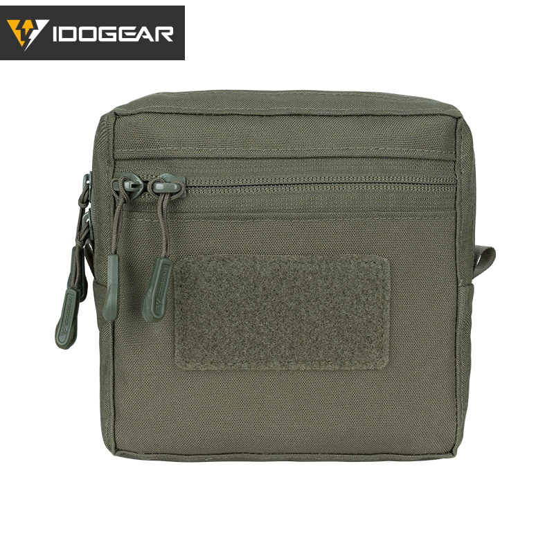 IDOGEAR Tactical Square MOLLE Pouch General Purpose GP Bag 35105