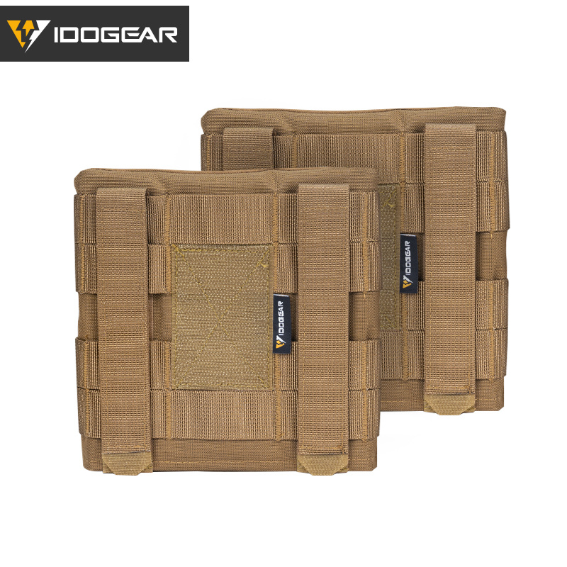 IDOGEAR Tactical Vest Side Pouch for JPC2.0 AVS LV119  MOLLE Hook&Loop 35107