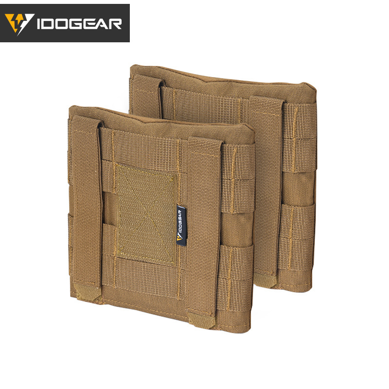 IDOGEAR Tactical Vest Side Pouch for JPC2.0 AVS LV119  MOLLE Hook&Loop 35107