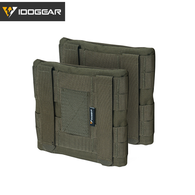 IDOGEAR Tactical Vest Side Pouch for JPC2.0 AVS LV119 MOLLE Hook&Loop 35107