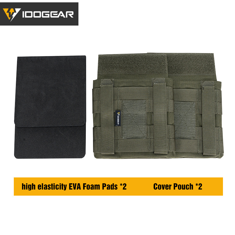 IDOGEAR Tactical Vest Side Pouch for JPC2.0 AVS LV119  MOLLE Hook&Loop 35107
