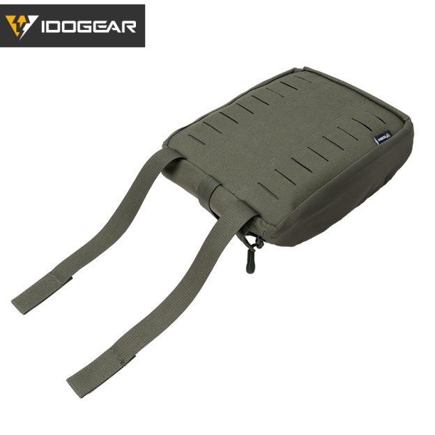 IDOGEAR GP General Bag GP Tactical Multi-Function Pouch for Tactical Vest Molle Zipper Pack Pouch Bag 500D  35109