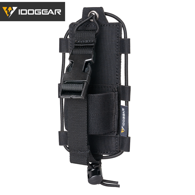 IDOGEAR Tactical Radio Pouch Gridlok BAOFENG/POFUNG UV5R UV82 Talkie Walkie MOLLE Radio Pouch 35110