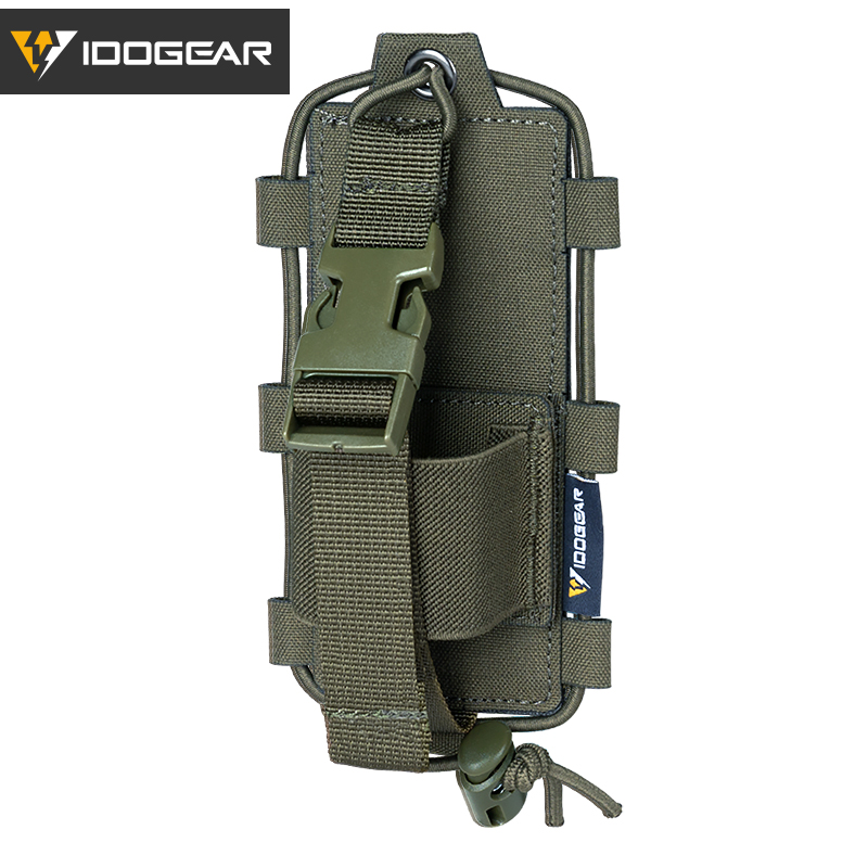 IDOGEAR Tactical Radio Pouch Gridlok BAOFENG/POFUNG UV5R UV82 Talkie Walkie MOLLE Radio Pouch 35110