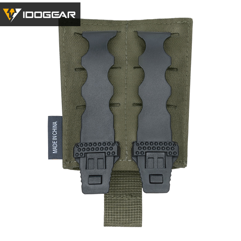IDOGEAR Battle Dump Pouch Tactical Belt Mounted Ultralight MOLLE Dump Pouch, Roll Up Foldable Magazine Mag Pouch 35111-IDOGEAR INDUSTRIAL